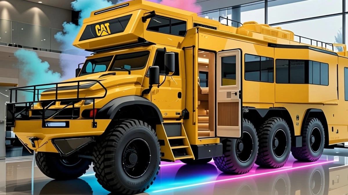 2026 Caterpillar 8×8 Overland RV Beast