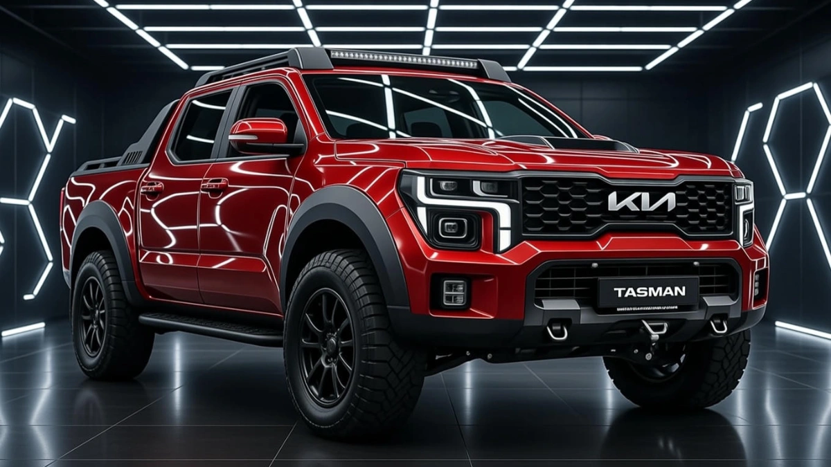 2026 Kia Tasman Pickup Shocks